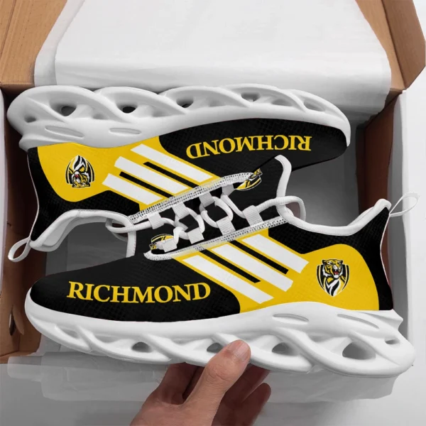 AFL Richmond Tigers Max Soul Shoes Gift For Fans – HOAFL250725MS01RICH - White - Image 2