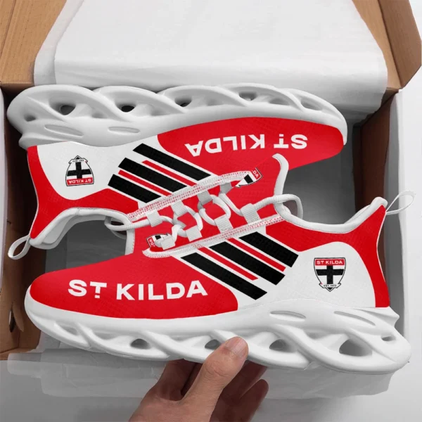 AFL St Kilda Saints Max Soul Shoes Gift For Fans – HOAFL250725MS01STK - White - Image 2