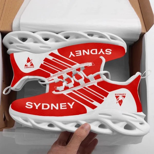 AFL Sydney Swans Max Soul Shoes Gift For Fans – HOAFL250725MS01SYD - White - Image 2