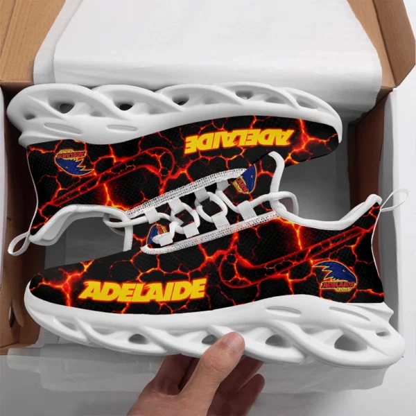 AFL Adelaide Crows Max Soul Shoes Gift For Fans – HOAFL250725MS02ADEL - White - Image 2