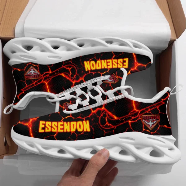 AFL Essendon Bombers Max Soul Shoes Gift For Fans – HOAFL250725MS02ESS - White - Image 2