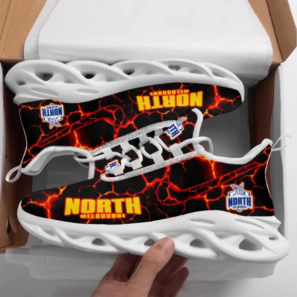 AFL North Melbourne Kangaroos Max Soul Shoes Gift For Fans – HOAFL250725MS02NMFC - White - Image 2