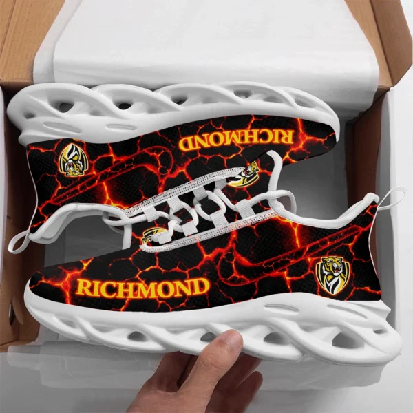 AFL Richmond Tigers Max Soul Shoes Gift For Fans – HOAFL250725MS02RICH - White - Image 2