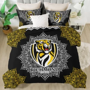 AFL Richmond Tigers Bedding Set Gift For Fans – HOAFL090725BD01RICH