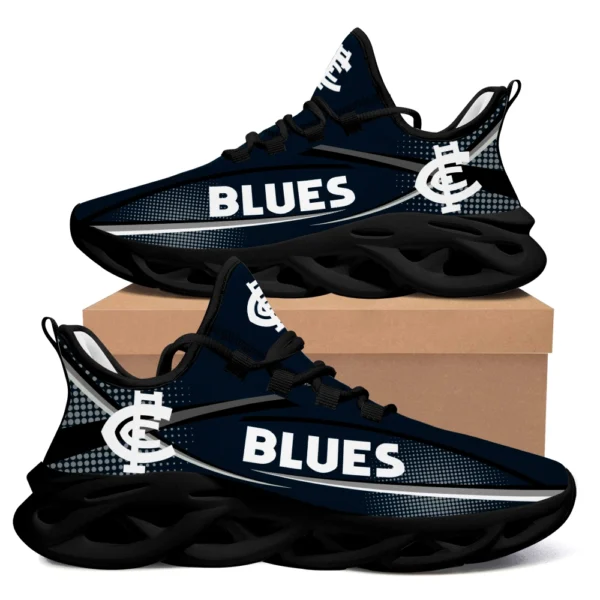 AFL Carlton Blues Max Soul Shoes Gift For Fans – HOAFL210725MS01CARL - Black - Image 2