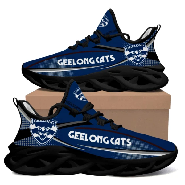 AFL Geelong Cats Max Soul Shoes Gift For Fans – HOAFL210725MS01GEEL - Black - Image 2