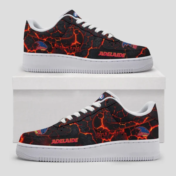 AFL Adelaide Crows Custom Air Low-Top Sneakers Gift For Fans – HOAFL120725AF01ADEL - Image 3