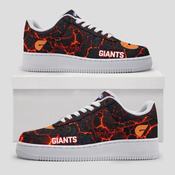 AFL GWS Giants Custom Air Low-Top Sneakers Gift For Fans – HOAFL120725AF01GWS - Image 3