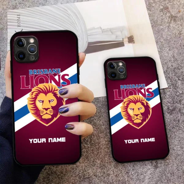 AFL Brisbane Lions Phone Case – Dustproof, Scratch & Shock Resistant – HOAFL020725PC01BL - Image 3