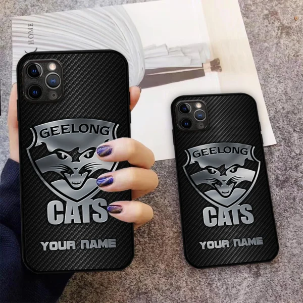 AFL Geelong Cats Phone Case – Dustproof, Scratch & Shock Resistant – HOAFL300625PC01GEEL - Image 3