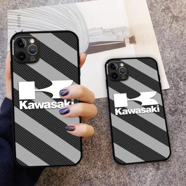 Kawasaki Phone Case – Dustproof, Scratch & Shock Resistant – QTVA010725MT02KAW - Image 3