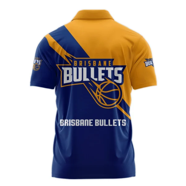 NBL Brisbane Bullets Exclusive Logo Polo Shirt HONBL230725A01BRI-PL - Image 2