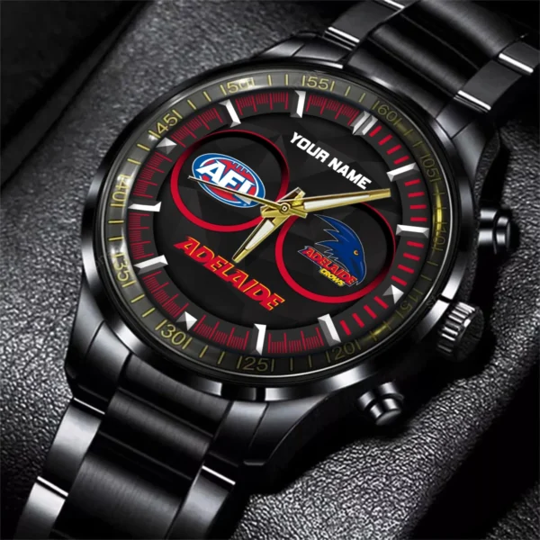 AFL Adelaide Crows Stainless Steel Watch Gift For Fans – HOAFL210725WA01ADEL