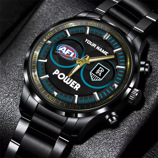 AFL Port Adelaide Power Stainless Steel Watch Gift For Fans – HOAFL210725WA01PORT
