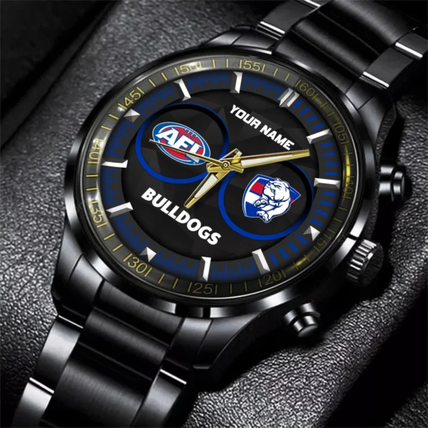 AFL Western Bulldogs Stainless Steel Watch Gift For Fans – HOAFL210725WA01WB