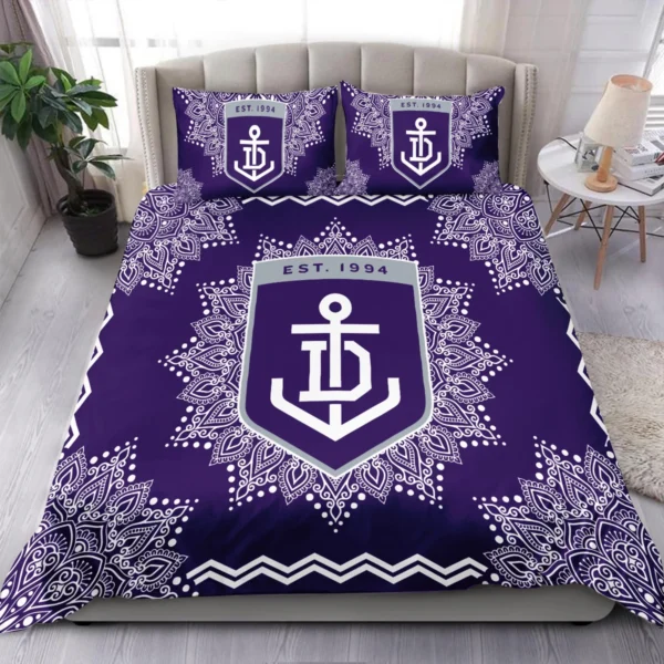 AFL Fremantle Dockers Bedding Set Gift For Fans – HOAFL090725BD01FRE - Image 3