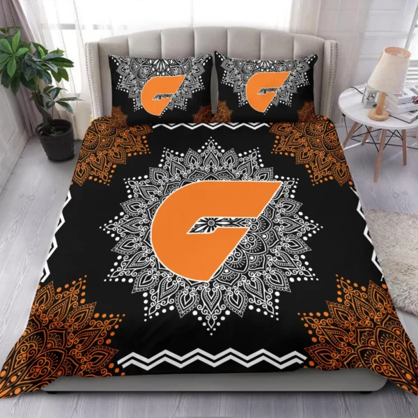 AFL GWS Giants Bedding Set Gift For Fans – HOAFL090725BD01GWS - Image 3