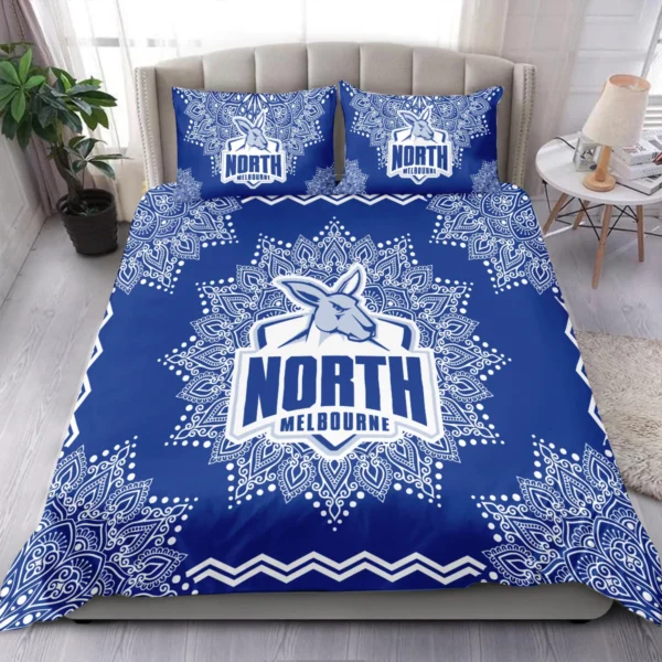 AFL North Melbourne Kangaroos Bedding Set Gift For Fans – HOAFL090725BD01NMFC - Image 3
