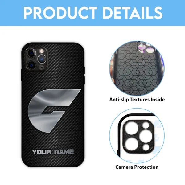 AFL GWS Giants Phone Case – Dustproof, Scratch & Shock Resistant – HOAFL300625PC01GWS - Image 6