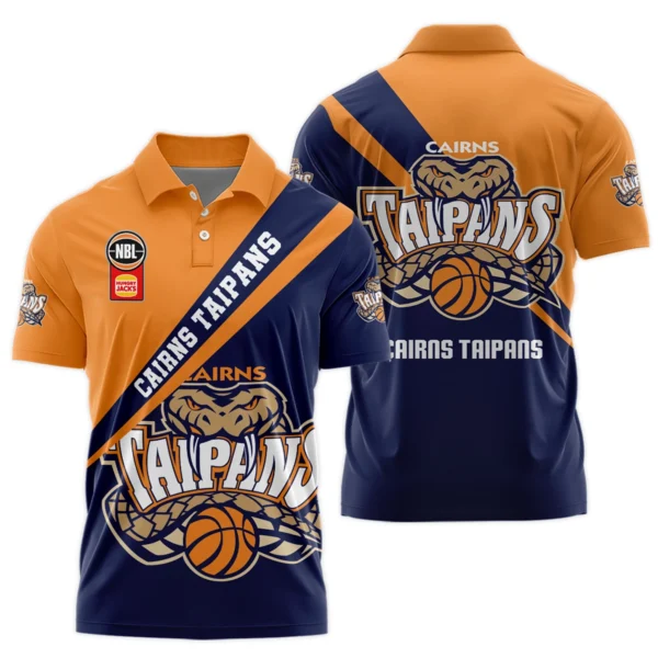 NBL Cairns Taipans Exclusive Logo Polo Shirt HONBL230725A01CNS-PL - Image 3