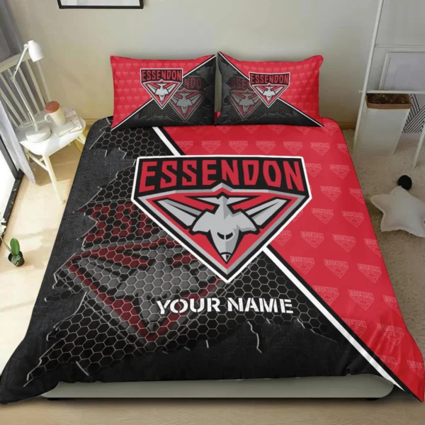 AFL Essendon Bombers Bedding Set Gift For Fans – HOAFL070725BD01ESS - Image 4