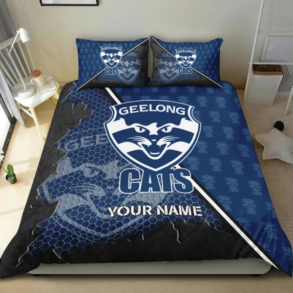 AFL Geelong Cats Bedding Set Gift For Fans – HOAFL070725BD01GEEL - Image 4