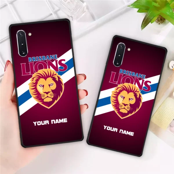 AFL Brisbane Lions Phone Case – Dustproof, Scratch & Shock Resistant – HOAFL020725PC01BL - Image 4