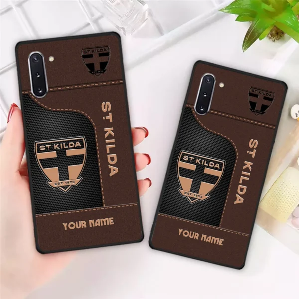 AFL St Kilda Saintss Phone Case – Dustproof, Scratch & Shock Resistant – HOAFL220725PC01STK - Image 4