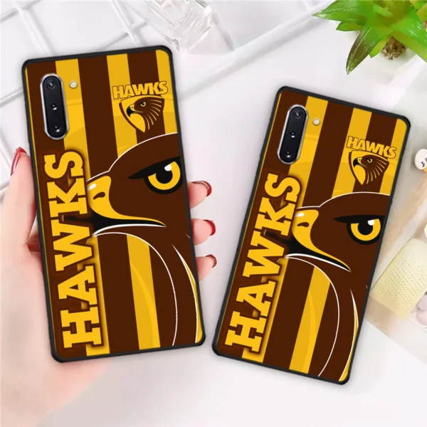 AFL Hawthorn Hawks Phone Case – Dustproof, Scratch & Shock Resistant – HOAFL270625PC01HAW - Image 4