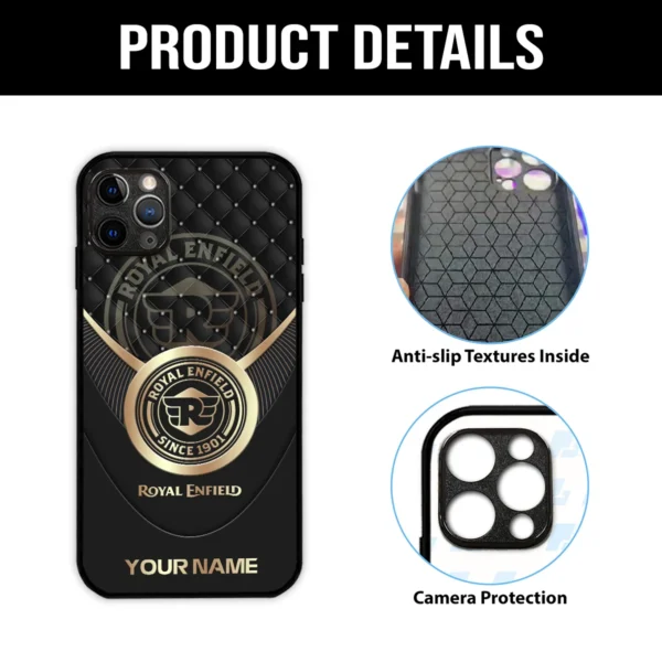 Royal Enfield Phone Case – Dustproof, Scratch & Shock Resistant – QTMO260625A1ROY - Image 5