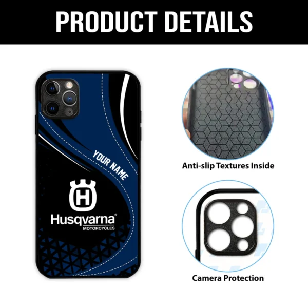 Husqvarna Phone Case – Dustproof, Scratch & Shock Resistant – QTVA010725MT01HUS - Image 5