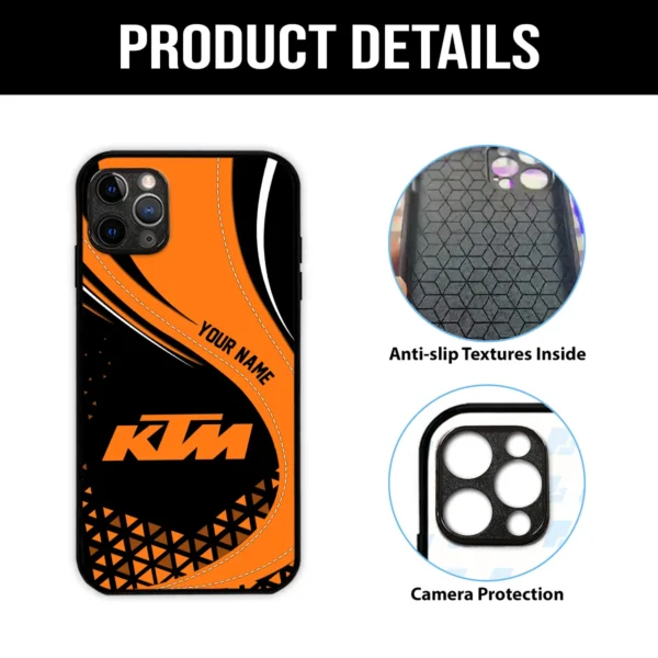 KTM Phone Case – Dustproof, Scratch & Shock Resistant – QTVA010725MT01KTM - Image 5