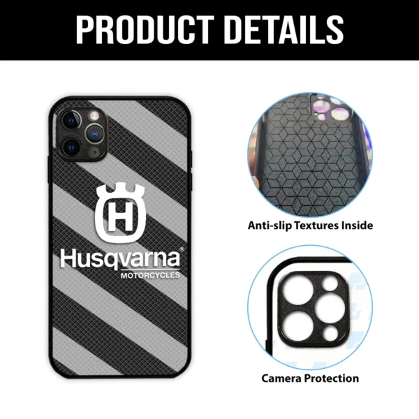 Husqvarna Phone Case – Dustproof, Scratch & Shock Resistant – QTVA010725MT02HUS - Image 5