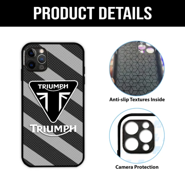 Triumph Phone Case – Dustproof, Scratch & Shock Resistant – QTVA010725MT02TRI - Image 5