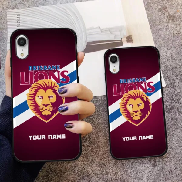 AFL Brisbane Lions Phone Case – Dustproof, Scratch & Shock Resistant – HOAFL020725PC01BL - Image 5