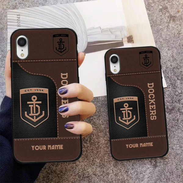 AFL Fremantle Dockerss Phone Case – Dustproof, Scratch & Shock Resistant – HOAFL220725PC01FRE - Image 3