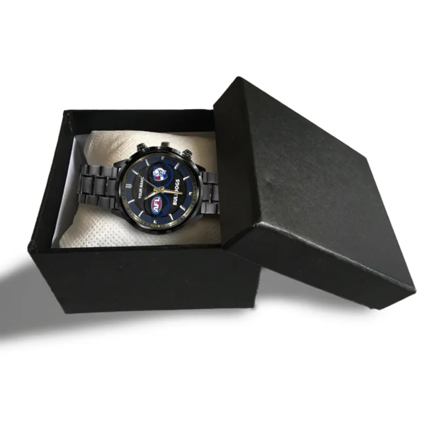AFL Western Bulldogs Stainless Steel Watch Gift For Fans – HOAFL210725WA01WB - Image 4