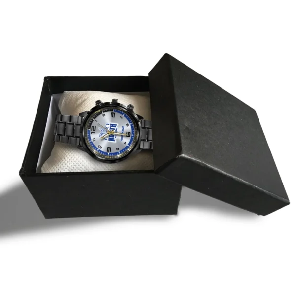 AFL North Melbourne Kangaroos Stainless Steel Watch Gift For Fans – HOAFL210725WA02NMFC - Image 4