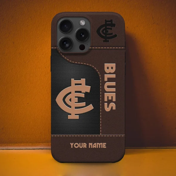 AFL Carlton Bluess Phone Case – Dustproof, Scratch & Shock Resistant – HOAFL220725PC01CARL