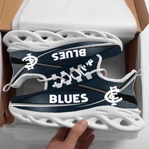 AFL Carlton Blues Max Soul Shoes Gift For Fans – HOAFL210725MS01CARL - White