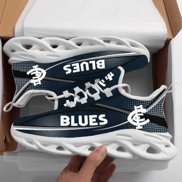 AFL Carlton Blues Max Soul Shoes Gift For Fans – HOAFL210725MS01CARL - White