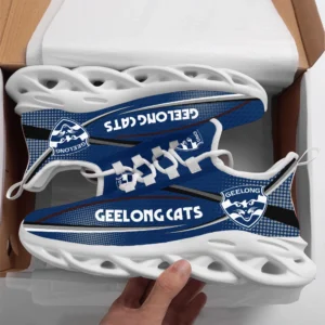 AFL Geelong Cats Max Soul Shoes Gift For Fans – HOAFL210725MS01GEEL - White