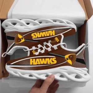 AFL Hawthorn Hawks Max Soul Shoes Gift For Fans – HOAFL210725MS01HAW - White
