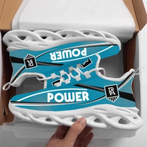 AFL Port Adelaide Power Max Soul Shoes Gift For Fans – HOAFL210725MS01PORT - White