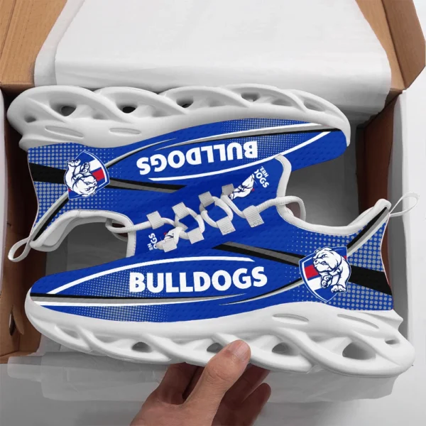 AFL Western Bulldogs Max Soul Shoes Gift For Fans – HOAFL210725MS01WB - White