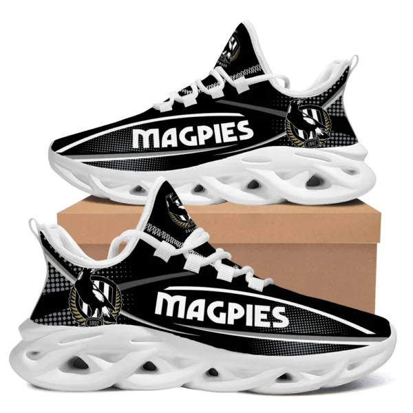 AFL Collingwood Magpies Max Soul Shoes Gift For Fans – HOAFL210725MS01COLL - White - Image 2