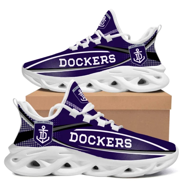 AFL Fremantle Dockers Max Soul Shoes Gift For Fans – HOAFL210725MS01FRE - White - Image 2
