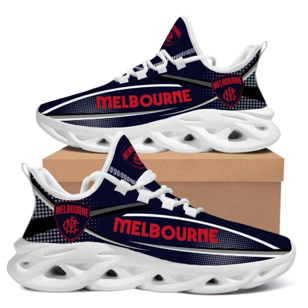 AFL Melbourne Demons Max Soul Shoes Gift For Fans – HOAFL210725MS01MELB - White - Image 2