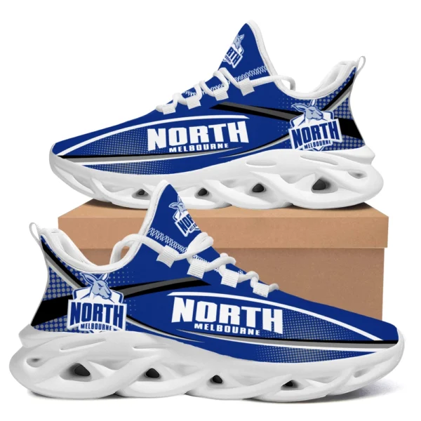 AFL North Melbourne Kangaroos Max Soul Shoes Gift For Fans – HOAFL210725MS01NMFC - White - Image 2