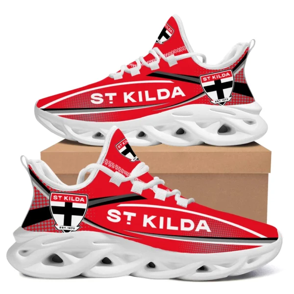 AFL St Kilda Saints Max Soul Shoes Gift For Fans – HOAFL210725MS01STK - White - Image 2